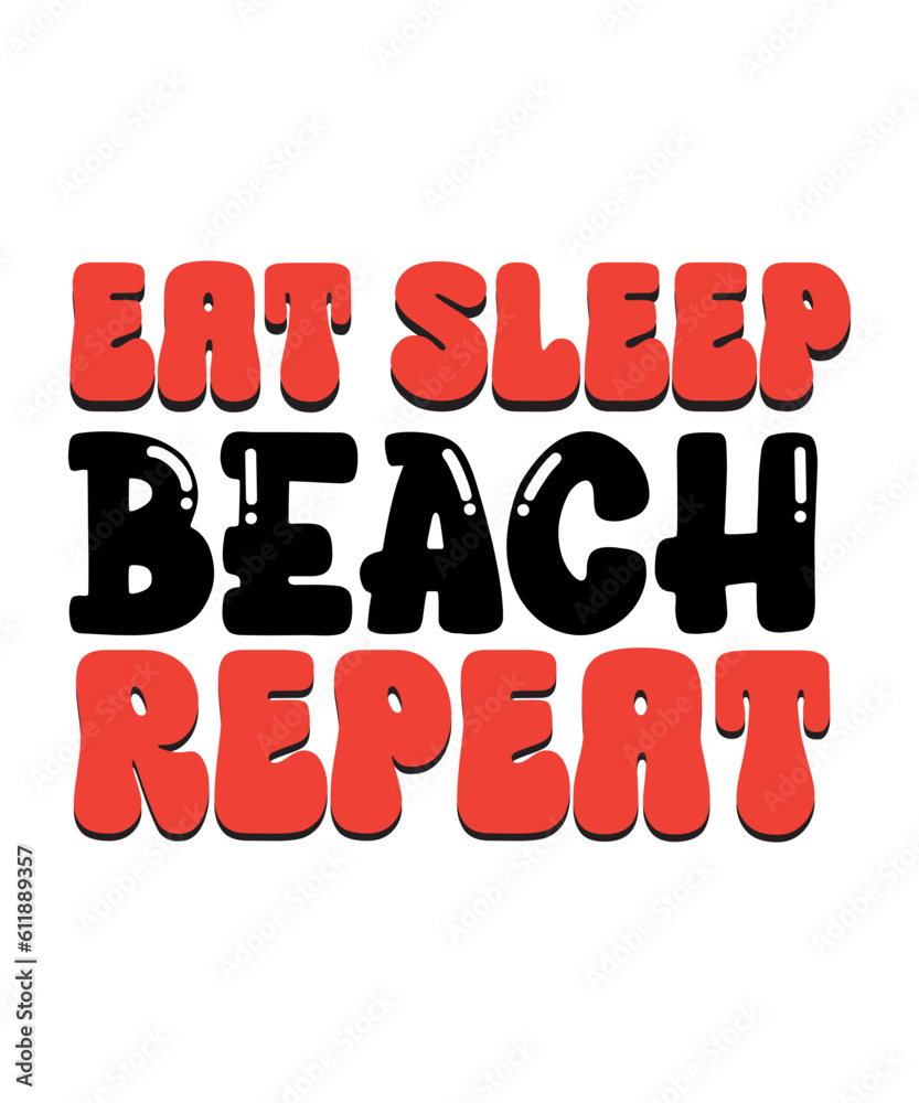 Fototapeta premium Retro Summer SVG Bundle, Summer Svg, Beach Svg, Summertime svg, Funny Beach Quotes Svg, Summer Quotes Svg, Svg files for cricut, Silhouette,Retro Summer SVG Bundle, Groovy summer svg