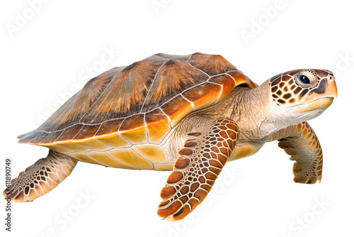 Flatback sea turtle, generative artificial intelligence 