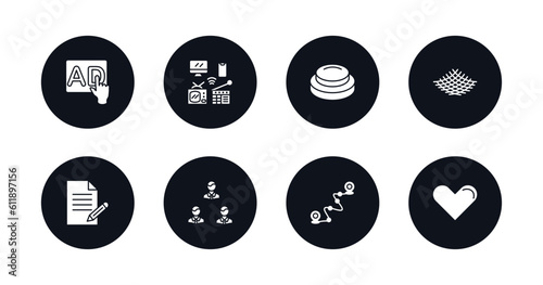 symbol for mobile filled icons set. filled icons such as ads, mass media, buttons, net, suggestion, coordinating people, path, vector.