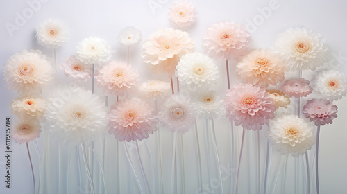 daisies background nature graphics, flower nature ornament. generative ai © kichigin19