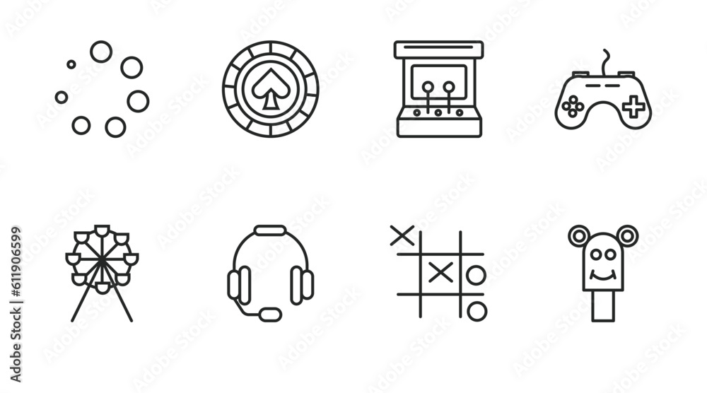 outline icons set. thin line icons such as , outline icons set. thin line icons such as ,
