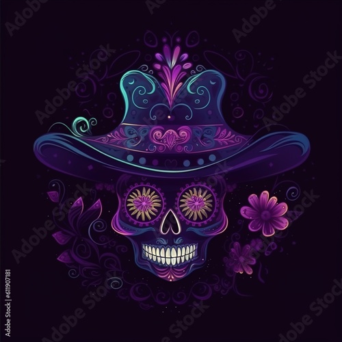 Dia de los muertos, Day of the dead, Mexican holiday, festival. photo