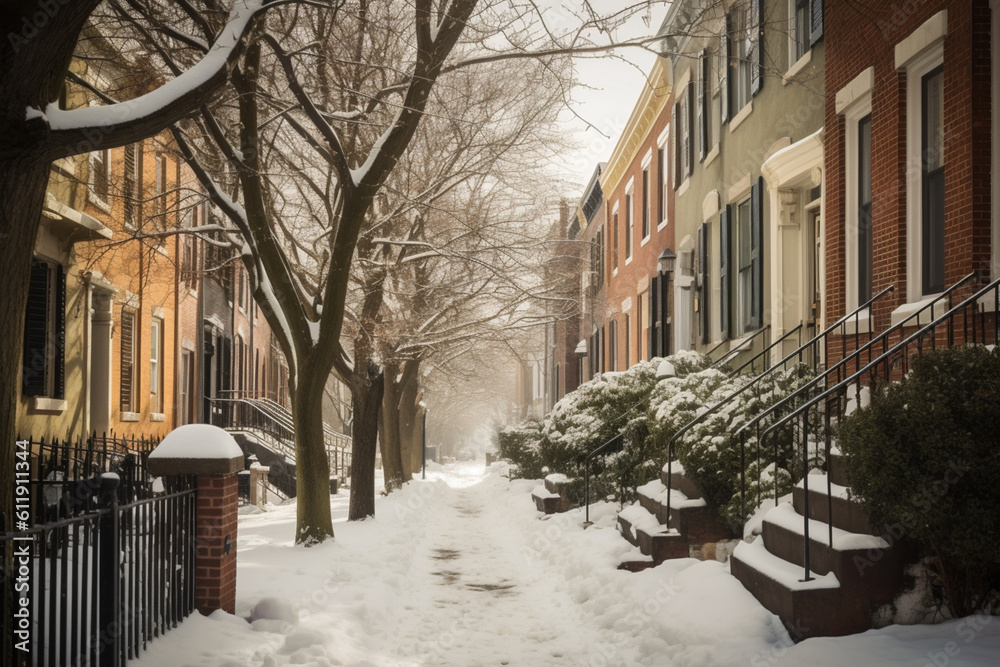 Winter in Philadelphia