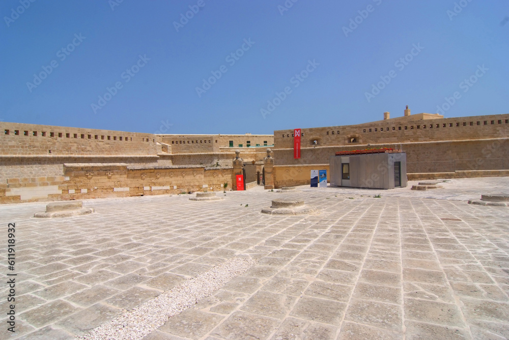 Obraz premium la valletta forte sant'elmo