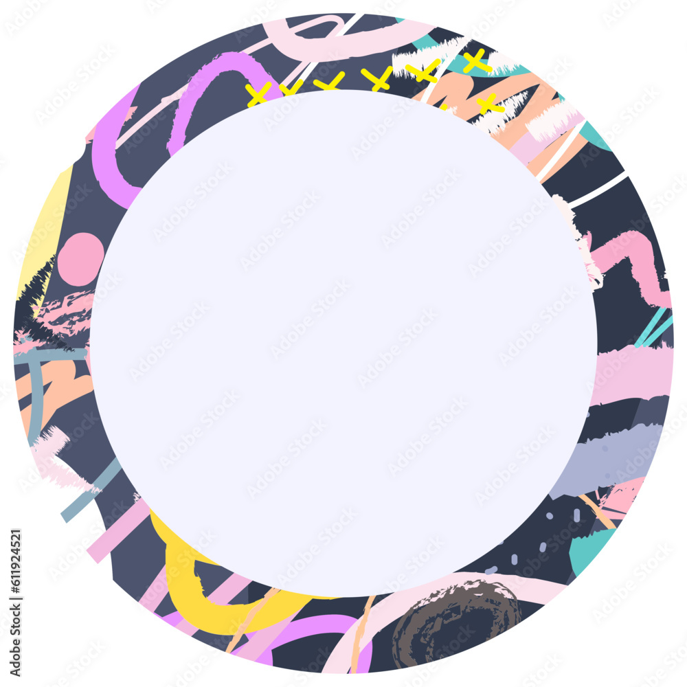 Pastel Purple Pink Abstract Circle Background Pastel Purple Pink Abstract Circle Background