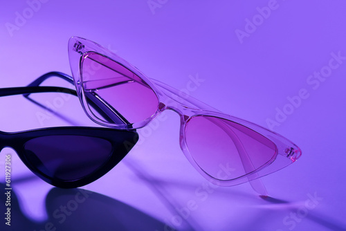 Stylish cat eye sunglasses ...