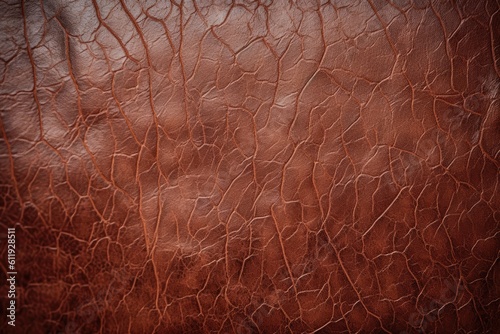 Realistic cracked vintage leather cowhide texture, old leather textures background