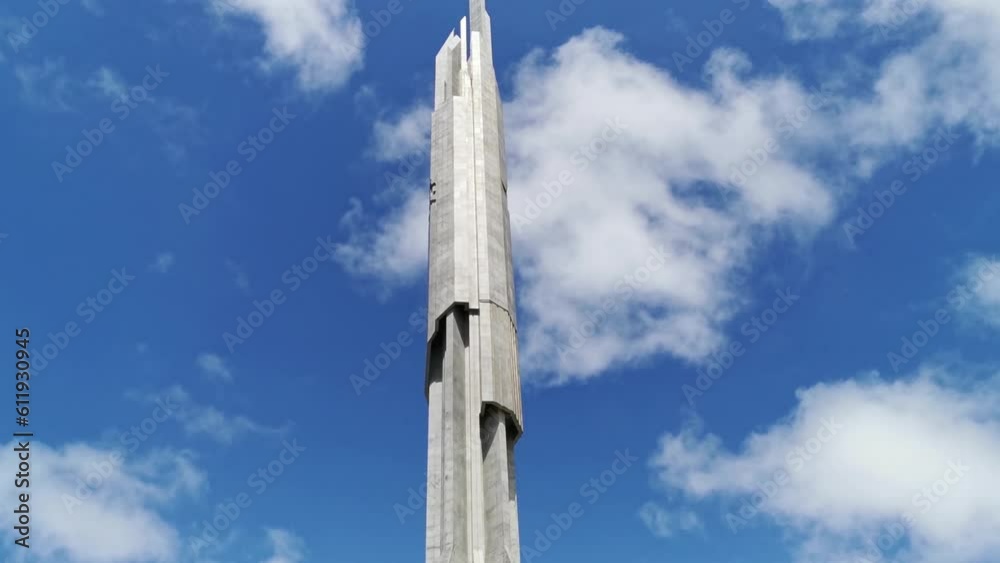 Exterior view at the Memorial in honor of Doctor António Agostinho Neto, first president of Angola and liberator of the Angolan people