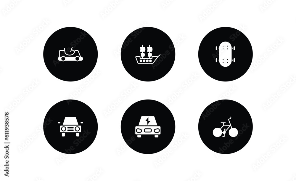transportation filled icons set. transportation filled icons pack included go kart, galleon, longboard, auto, electro car, bicycle vector. transportation filled icons set. transportation filled icons pack included go kart, galleon, longboard, auto, electro car, bicycle vector.