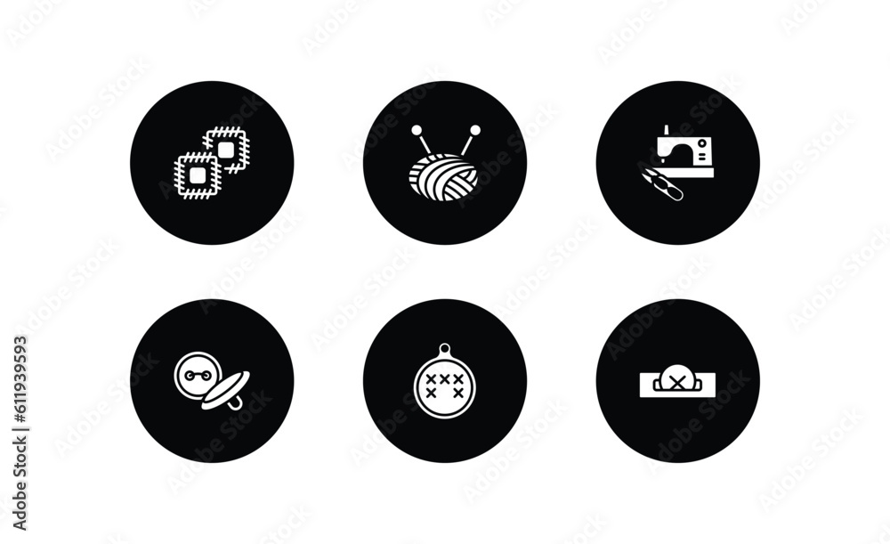 sew filled icons set. sew filled icons pack included patch, ball of wool, sewing clip art, button, arras, buttonhole vector. sew filled icons set. sew filled icons pack included patch, ball of wool, sewing clip art, button, arras, buttonhole vector.