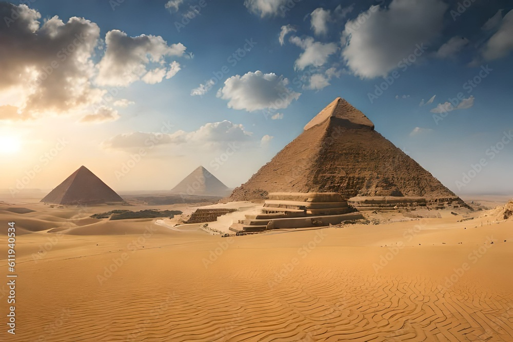 pyramids of giza