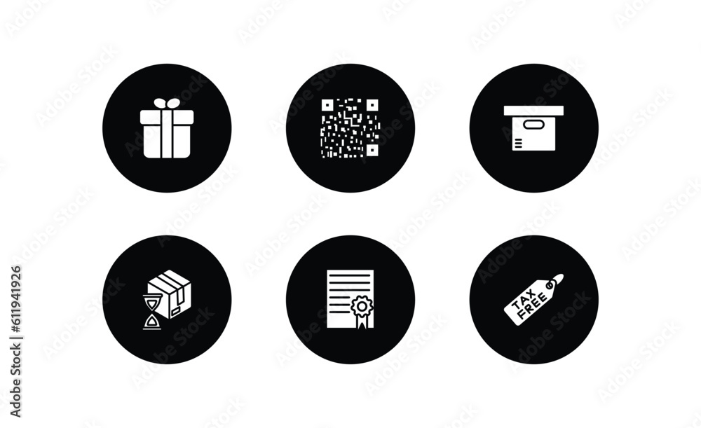 delivery and logistic filled icons set. delivery and logistic filled icons pack included gift, bar code, delivery containers, wait time, charter, tax free vector. delivery and logistic filled icons set. delivery and logistic filled icons pack included gift, bar code, delivery containers, wait time, charter, tax free vector.