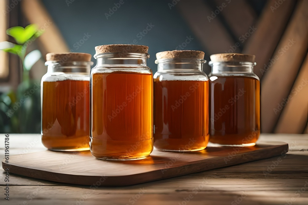 jar of honey and spoon jar of honey and spoon