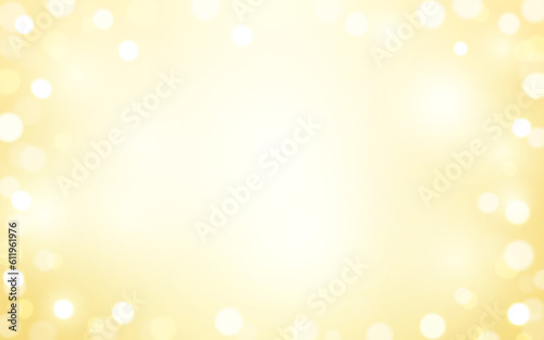 Golden luxury bokeh soft light abstract backgrounds, Vector eps 10 illustration bokeh particles, Backgrounds decoration