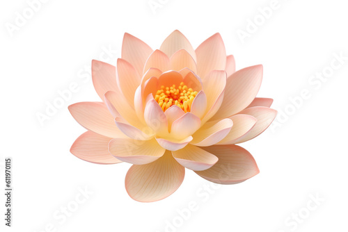 pink lotus isolated on white PNG