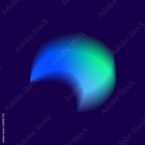 Abstract Color Splash Vector Design