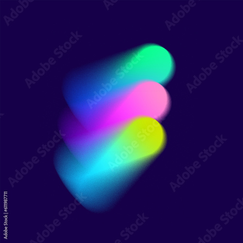 Abstract Gradient Colorful Vector Background 