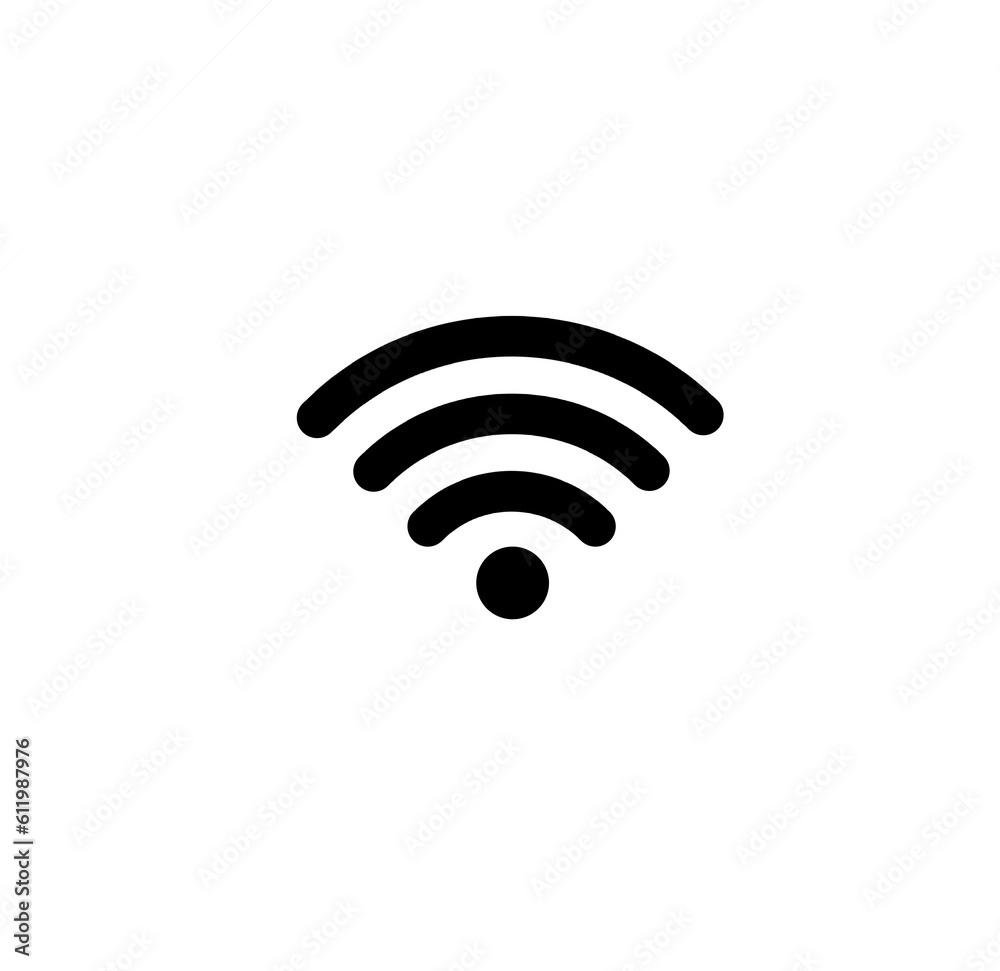 illustration computer wi-fi signal connection zone for network website illustration computer wi-fi signal connection zone for network website
