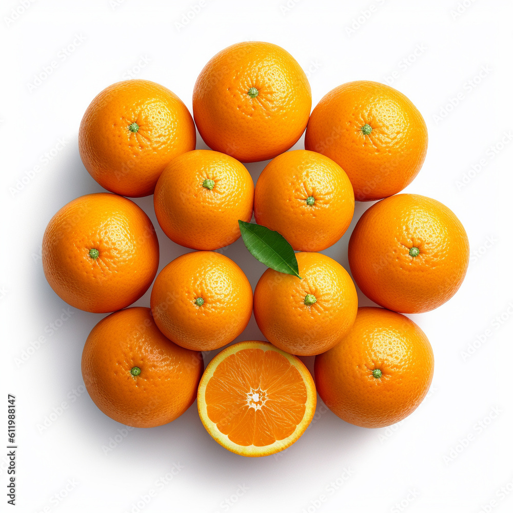 orange isolated on white background orange isolated on white background