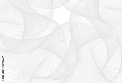 Guilloche background. Grid for Certificate, diplomas and Gift voucher. Vector illustration.
