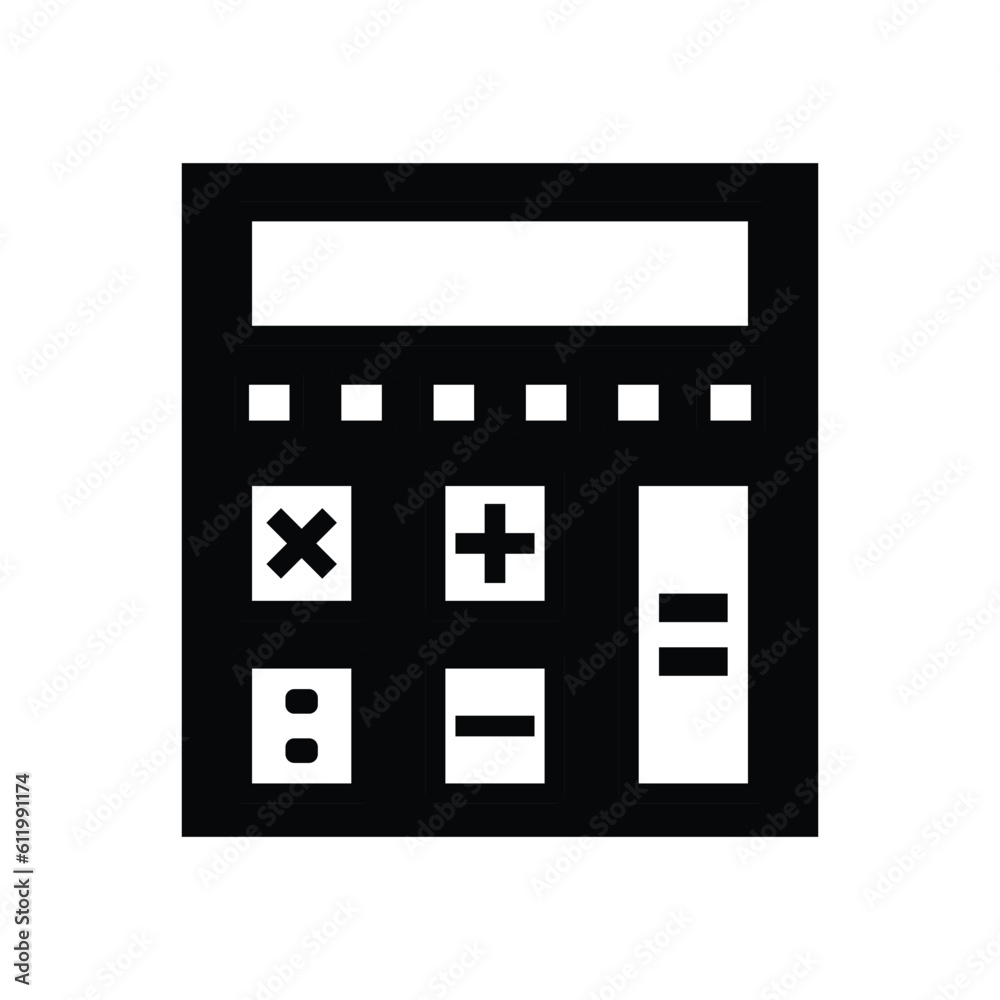 calculator ,icon, vector, illustration, design, template, flat, style calculator ,icon, vector, illustration, design, template, flat, style