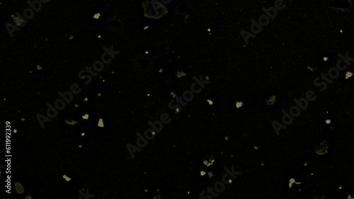 Abstract Black sky background with fine multi coloured dots pattern popping © Shankara Studios