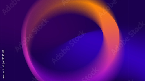 Circular Abstract Gradient Background Vector
