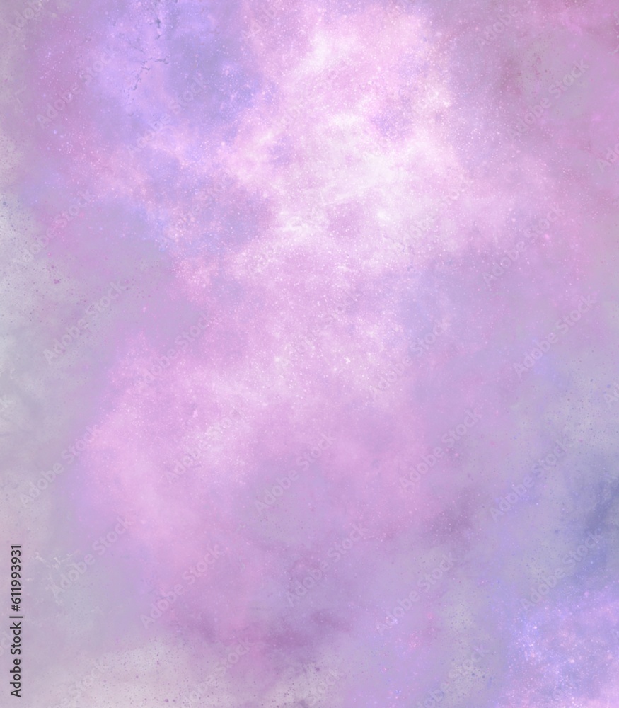 Sky gradient with cloud  like cotton candy background 