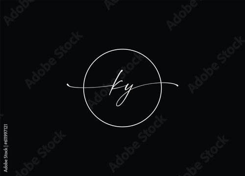 KY letter logo design and company logo
