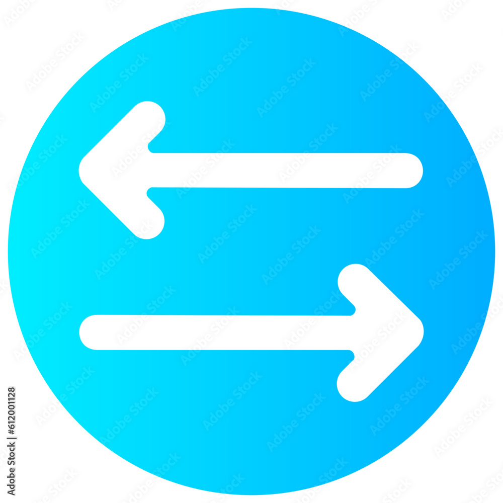 transfer arrow round vector icon transfer arrow round vector icon