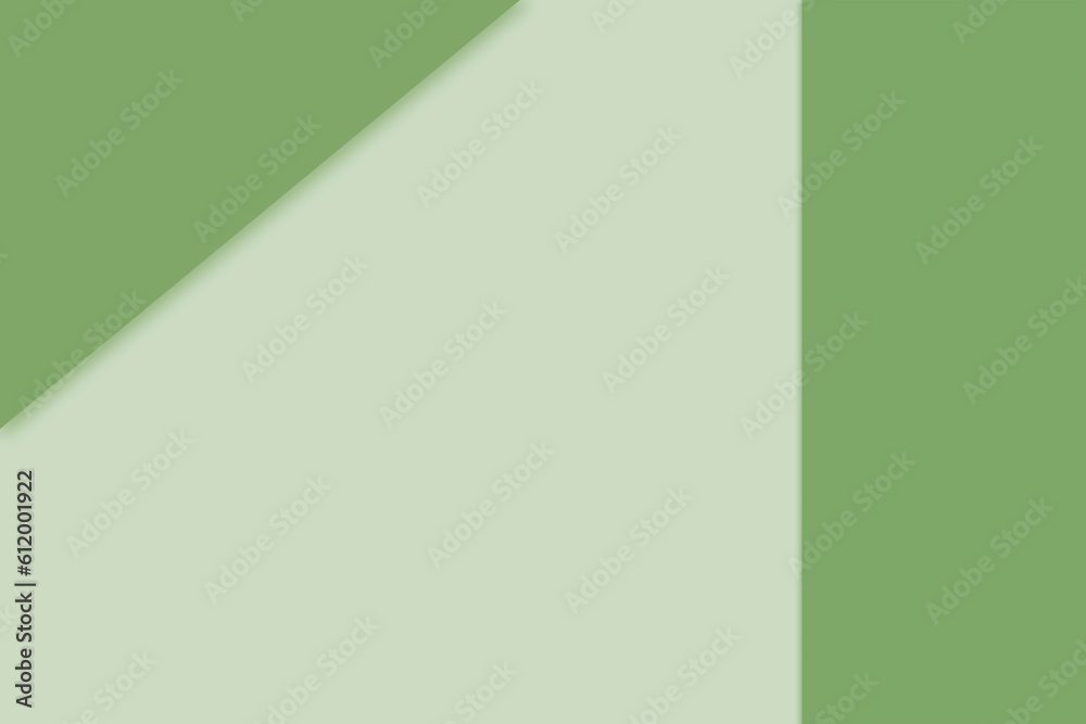 Fototapeta premium Geometric abstract background with shadow paper cut layers