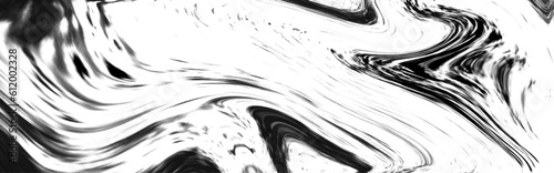black and white abstract background. white and black acrylic pour marble patterned texture background illustration. abstract elegant light white and silver acrylic pour marble pattern