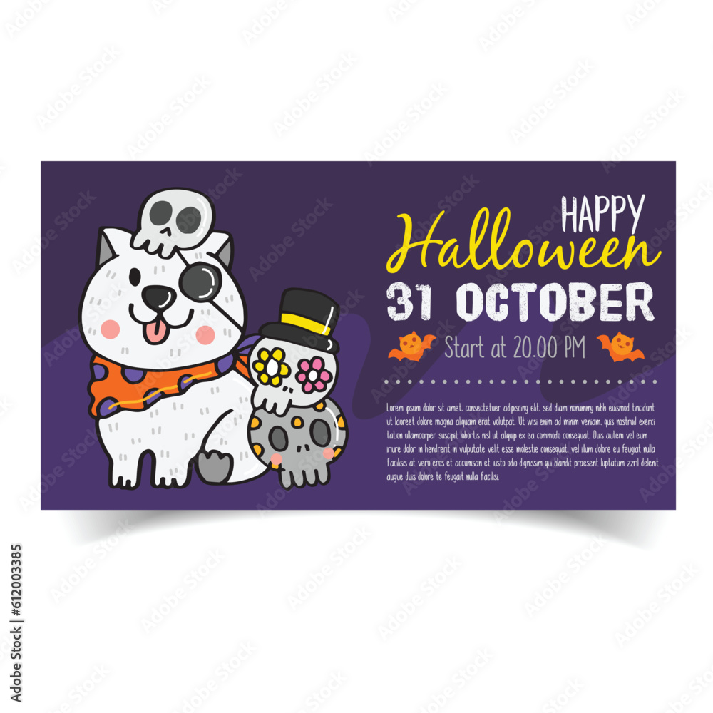 Happy Halloween banner Happy Halloween banner