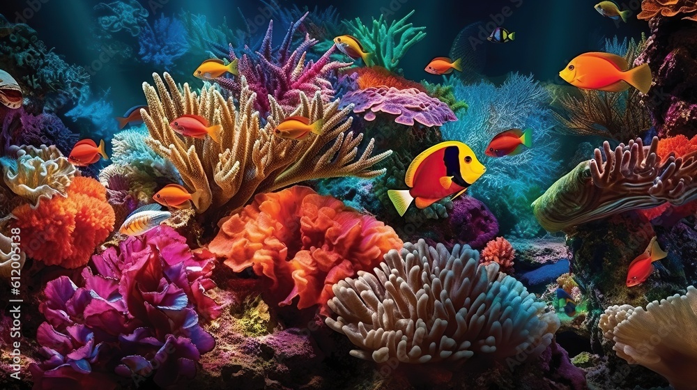 Obraz premium Unveiling the allure of the underwater world 