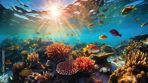 Underwater Coral Sea Life  © NasimHC