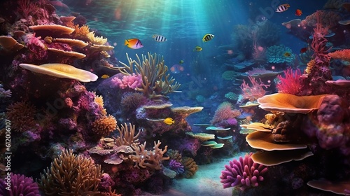 Beneath the Surface  A Colorful Kaleidoscope of Marine Life 