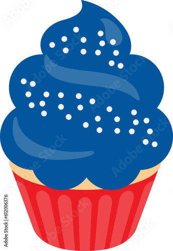 4th of July, Cupcake, Independence Day, treats