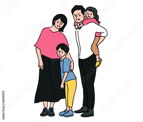 人物 おしゃれイラスト素材