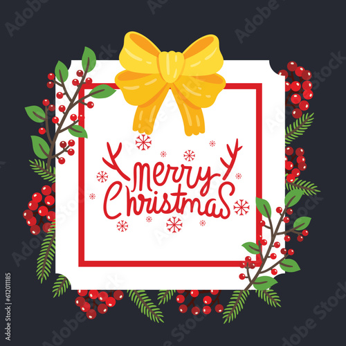 Cute Christmas cartoon illustration featuring festive characters and holiday elements.