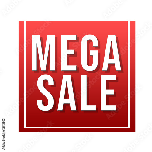 mega sale offer banner tag special offer label  tag