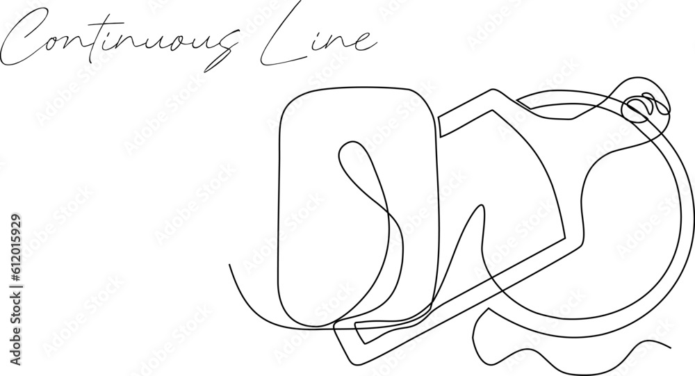 continuous line cutting board kitchen white background continuous line cutting board kitchen white background