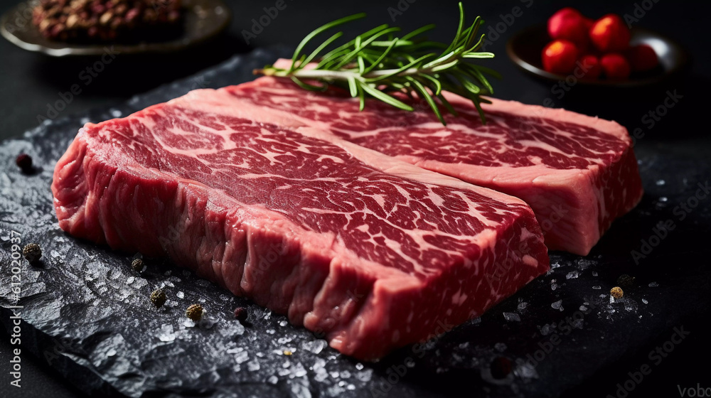 Elevated Epicurean Experience: Unleashing the Delicacy of Wagyu Beef, Generative AI.
