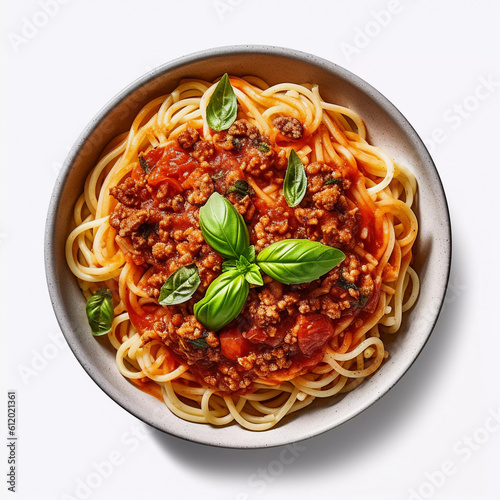 Taste of Italy: Discovering the Savory Pleasures of Spaghetti Bolognes, Generative AI.