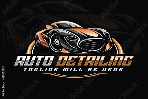 Auto detailing logo car detailing logo car wash logo car clean logo auto wash logo polish logo