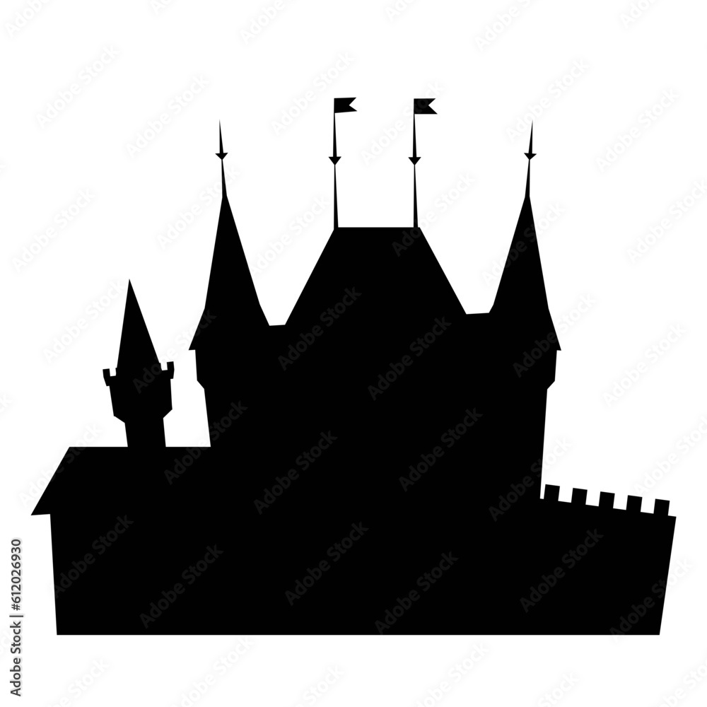 castle logo icon vector illustration design Vector. castle logo icon vector illustration design Vector.