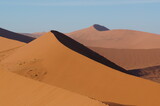 ナミブ砂漠 砂丘 デューン45 頂上からの景色