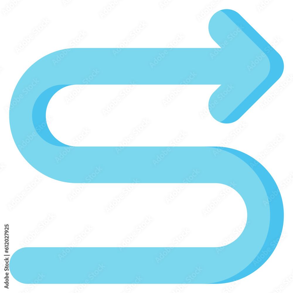 abstract arrow vector flat icon abstract arrow vector flat icon