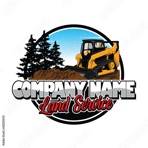Land Service or Land Clearing Company Logo