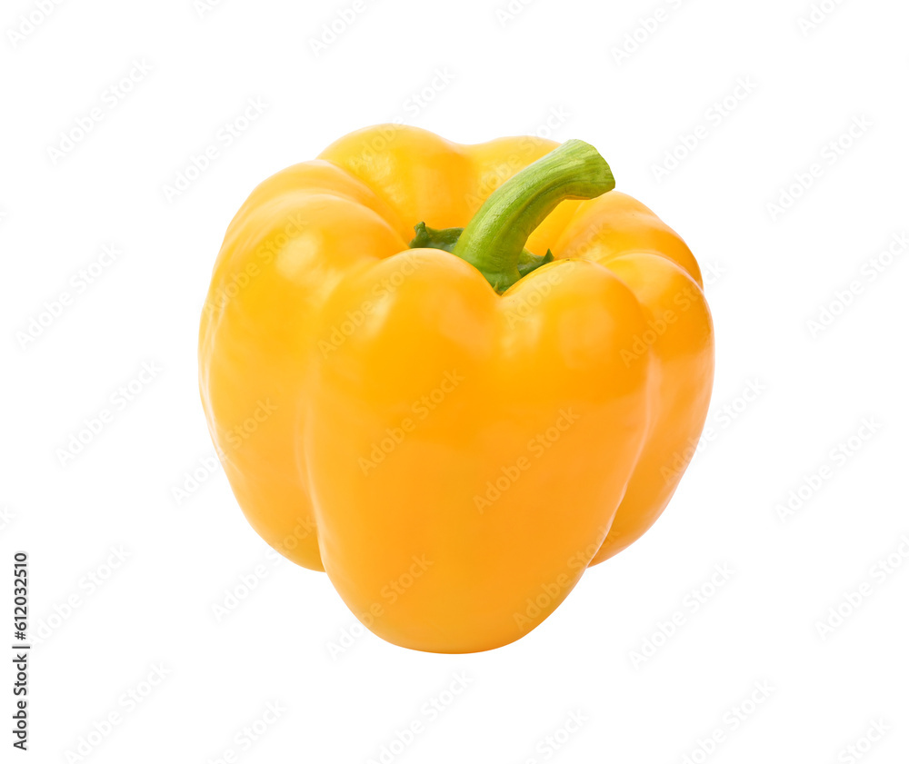 yellow pepper, Yellow bell pepper  on transparent png