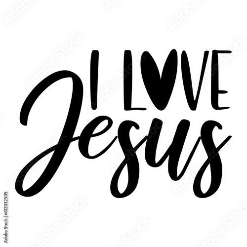 i Love Jesus svg